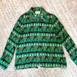 Alice + Olivia X Donald Willa Silk Blouse